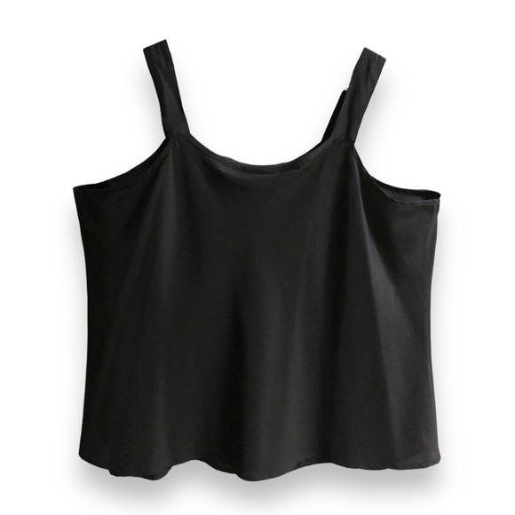 ULLA POPKEN Relaxed Fit Wide Strap V Neck Camisole - Picture 2 of 5